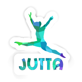 Jutta Sticker Gymnast Image