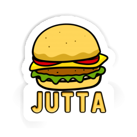 Sticker Cheeseburger Jutta Image