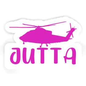 Helicopter Sticker Jutta Image