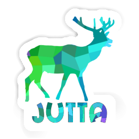 Sticker Deer Jutta Image