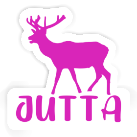 Jutta Sticker Deer Image