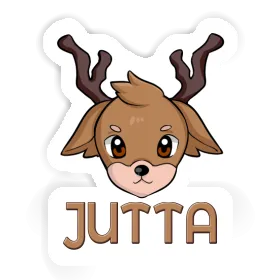 Sticker Deerhead Jutta Image