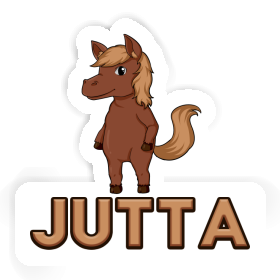 Horse Sticker Jutta Image