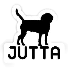 Sticker Dog Jutta Image