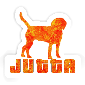 Jutta Sticker Hound Image