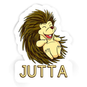 Sticker Hedgehog Jutta Image