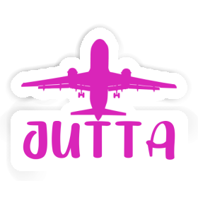 Sticker Jumbo-Jet Jutta Image