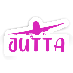 Airplane Sticker Jutta Image