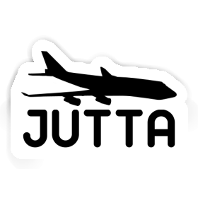 Jumbo-Jet Sticker Jutta Image