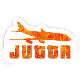 Sticker Jumbo-Jet Jutta Image