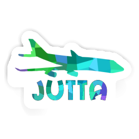 Sticker Jumbo-Jet Jutta Image