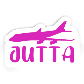 Jumbo-Jet Sticker Jutta Image