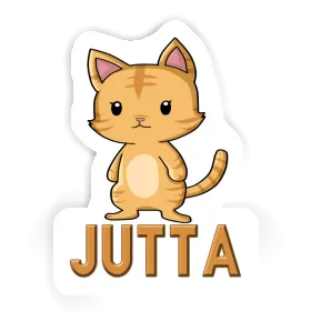 Autocollant Jutta Chaton Image