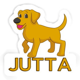 Sticker Dog Jutta Image