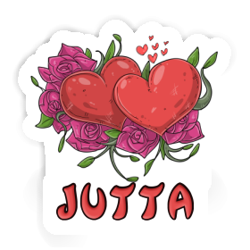 Jutta Sticker Heart Image