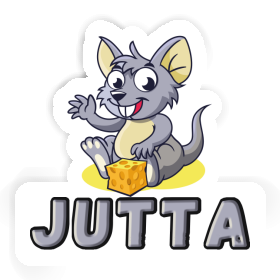 Sticker Jutta Mouse Image