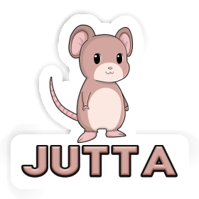 Sticker Jutta Mouse Image