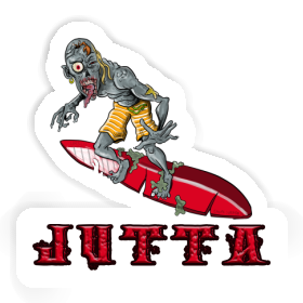 Jutta Sticker Wave Rider Image