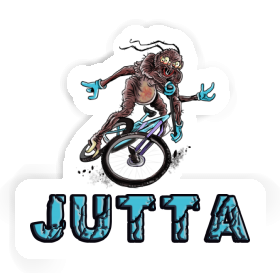 Jutta Sticker Biker Image