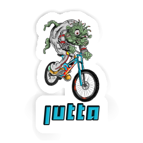 Sticker Biker Jutta Image