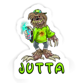 Sticker Monster Jutta Image