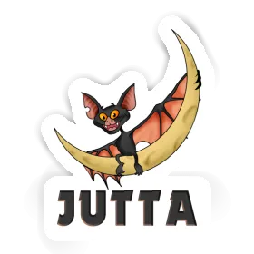 Sticker Jutta Bat Image