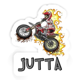 Dirt Biker Sticker Jutta Image