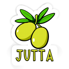 Jutta Sticker Olive Image