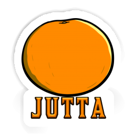 Sticker Orange Jutta Image