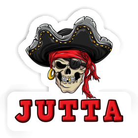 Pirate-Skull Sticker Jutta Image