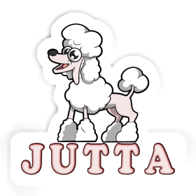 Sticker Poodle Jutta Image