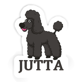 Poodle Sticker Jutta Image