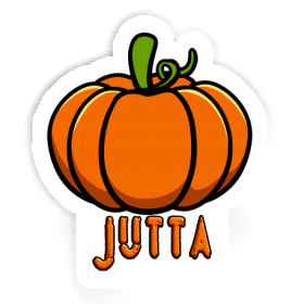 Sticker Jutta Pumpkin Image