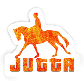 Sticker Horse Rider Jutta Image