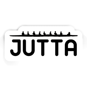 Jutta Sticker Rowboat Image