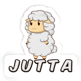 Sticker Sheep Jutta Image