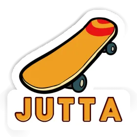 Skateboard Sticker Jutta Image