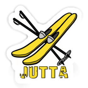 Sticker Ski Jutta Image