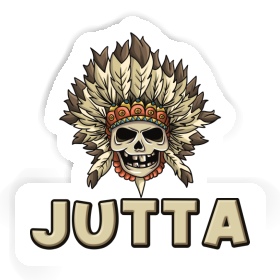 Jutta Sticker Kids Skull Image