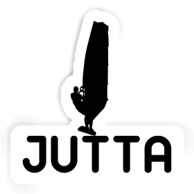 Jutta Sticker Windsurfer Image