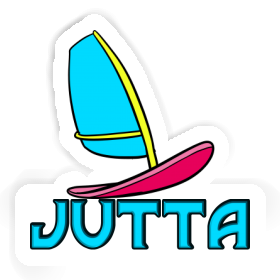 Sticker Jutta Windsurf Board Image