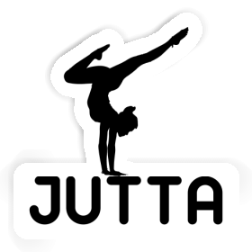 Sticker Yoga Woman Jutta Image