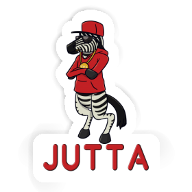 Jutta Sticker Zebra Image