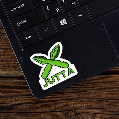 Sticker Asparagus Jutta Notebook Image