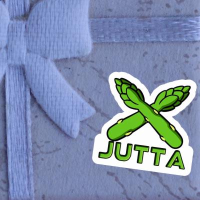 Sticker Asparagus Jutta Laptop Image