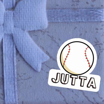 Sticker Jutta Baseball Ball Notebook Image