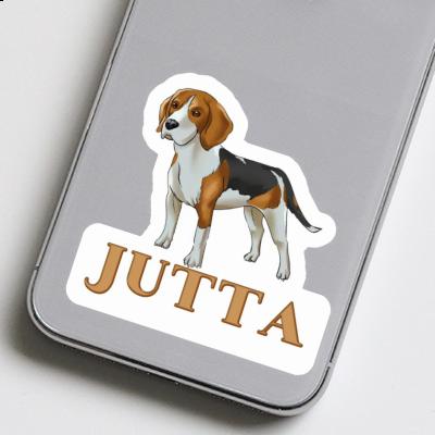 Jutta Aufkleber Beagle Notebook Image