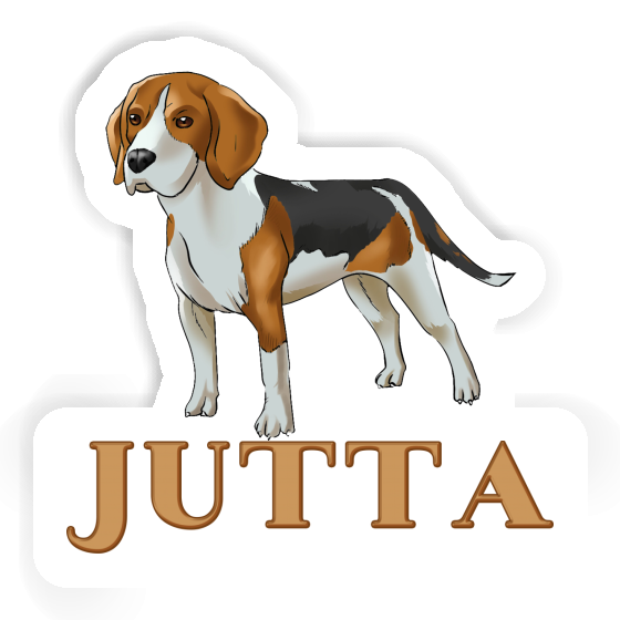 Jutta Aufkleber Beagle Notebook Image