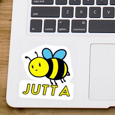 Jutta Sticker Biene Notebook Image