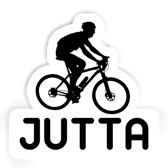 Biker Sticker Jutta Laptop Image